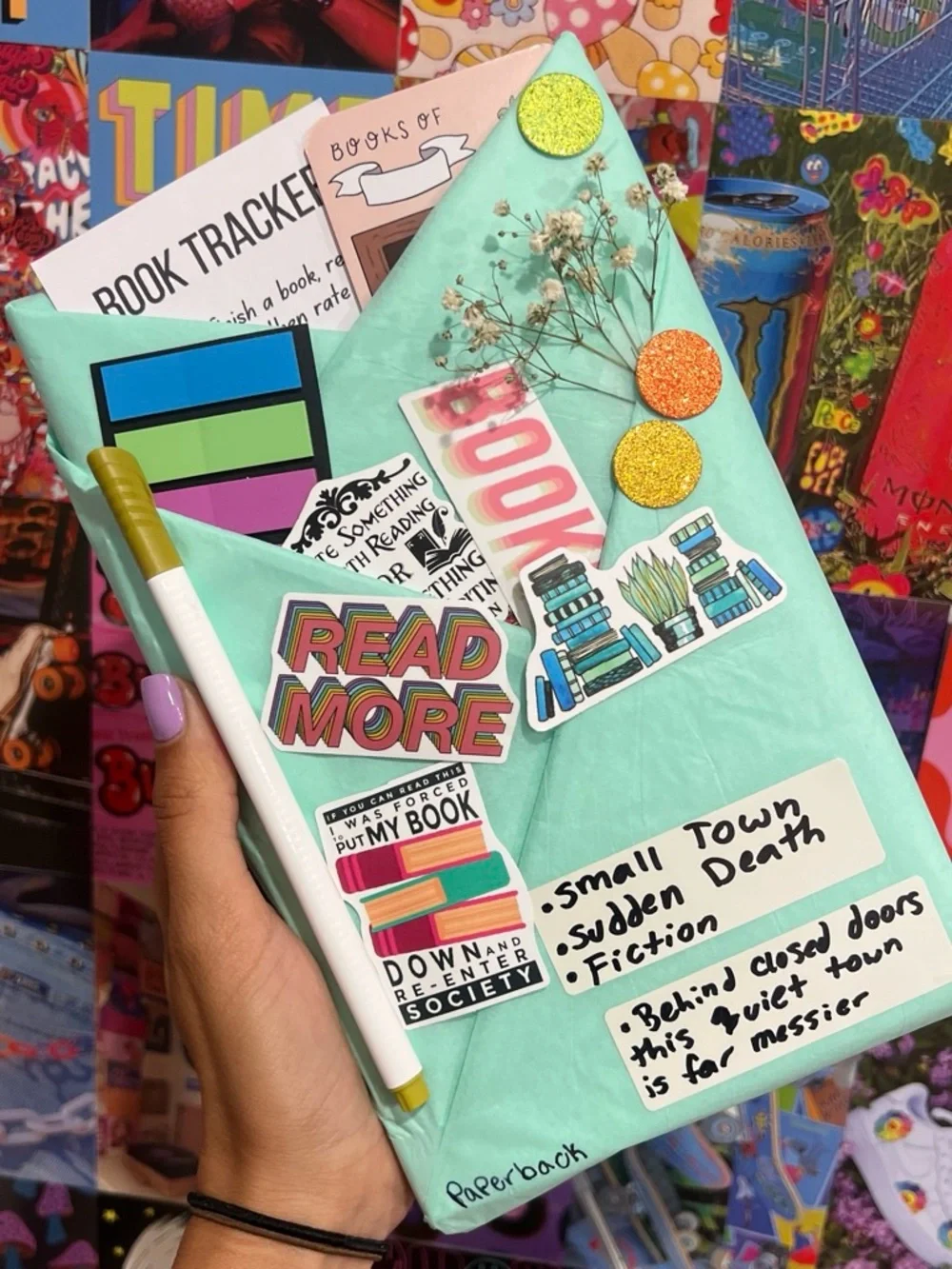 Blind date with a book: genre: mystery
